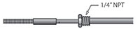 3 Inch (in) Probe Length Standard Thermocouple (0J07203A)