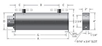 6 Inch (in) Vessel Size Circulation Heaters